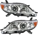 Headlights Front Lamps Replacement For Toyota Sienna 2011-2018 Halogen Proj. Fixed Price $249.99.