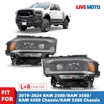 For Ram 2019-2024 2500 3500 Led Reflector Headlights W/ Halogen Signal Module. Fixed Price $518.00.