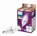 Philips Smart Wi-fi Led 40-WATT B12 Candle Light Bulb, Frosted Dimmable Color. Fixed Price $14.99.