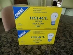 New! Lot Of 8 Damar 11S14CL Eight Clear Sign Lamps 130V Shape No. 56B Nib. Fixed Price $14.99.