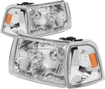 Headlights Assembly Compatible With 2001-2011 Ford Ranger, 4-PIECES Driver And. Fixed Price $115.99.