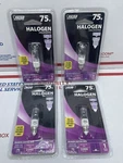(4PK) New Sealed Feit Electric BPQ75/CL/MC Watt Mini Candelabra Base Nip. Fixed Price $19.99.