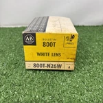 New Of Allen-bradley 800T-N26W White Pilot Light Lens. Fixed Price $40.50.