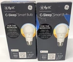 By Ge Sleep A19 Smart Led Light Bulb Adjustable White 2 Pack. Fixed Price $24.90.