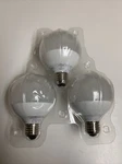 Feit Electric Led Globe Soft White Vanity Bulb BPCEG25 3-PACK Used. Fixed Price $10.00.