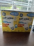 Ge Soft White Incandescent A19 Light 95 Watts (not Led). Pack 8 Bulbs.. Fixed Price $82.00.