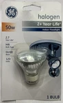 Halogen, Indoor Flood Light Bulb, 50-WATTS, Gu 10, Mr Type 120 Volts. Fixed Price $5.00.