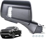 Mirror Compatible With 2019-2025 Chevy Silverado Rst Right Passenger Side,. Fixed Price $249.35.