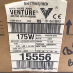Venture MH175W/U/MED Metal Halide Lamp 15556 Case Of 8 New!! Ships Same Day!!. Fixed Price $60.00.