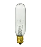 Bulbrite 15T6/4 15-WATT 145V Tubular, Candelabra Base, Clear Pack. Fixed Price $14.50.