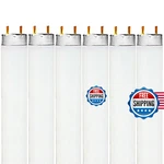 Luxrite F32T8/835 32W 48 Inch Fluorescent Tube Light Bulb, 3500K Natural Whit. Fixed Price $86.69.