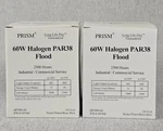 Prism 60W PAR38 Halogen Flood Light 120V 130V 2500 Hours Lot Of New. Fixed Price $16.90.
