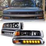 Led Headlights Assembly For Chevy Silverado 1999-2002/ Suburban Tahoe 2000-2006. Fixed Price $274.99.