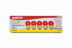 Satco Red S11 Incandescent Display Bulbs 7.5W Medium Base Pack New. Fixed Price $14.00.