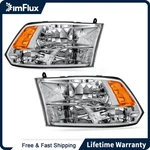 Dimflux Headlights 09-10 For Dodge Ram 1500 2500 3500 4500 5500 Chrome Housing. Fixed Price $99.99.