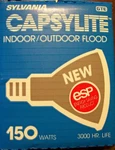 Sylvania 2-BULBS 150PAR/38/CAP/FL 150W PAR38 Flood 120V New Old Stock. Fixed Price $15.99.