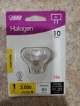9 Pcs Feit Electric 10-WATT G4 Halogen Bulb, Bright White. Fixed Price $25.00.