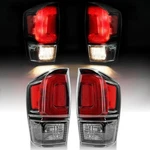 Pair Clear Lens Black Tail Lights W/bulbs Fit For 2016-2023 Toyota Tacoma Trucks. Fixed Price $124.99.