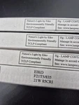 (4) Eiko F21W/T5/835/ECO Watts 33.4" 21-WATT 2100-LUMEN Fluororescent Bulb. Fixed Price $36.95.