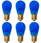 Cec Industries #11S14B/120V (blue) Bulbs, V, W, E26 Base, S-14 Shape. Fixed Price $21.89.