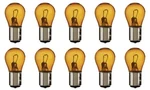 Cec Industries #7507 (amber) Bulbs, 12V, 21W, BAU15S Base, S-8 Shape (box Of 10). Fixed Price $33.06.