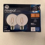 Ge Reveal Hd+ Led A19 Light Bulb, 40W Equivalent, Dimmable (pack Of 2). Fixed Price $13.00.