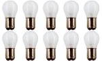 Cec Industries #308IF (frosted) Bulbs, 28 V, 18.76 W, BA15D Base, S-8 Shape. Fixed Price $15.78.