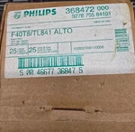 *lot 25* Philips F40T8/TL841 Alto Fluorescent Lamps Oem Usa 368472. Fixed Price $448.95.