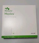 Lnlycke Mepilex Soft Silicone Foam Dressing 15X15CM (6X6IN) Mpn 294399 5PCS. Fixed Price $17.49.