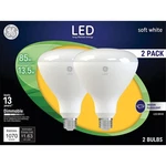 Ge Led Bulbs, 85 Watt, Soft White, BR40 Floodlights, Medium Base. Fixed Price $19.74.