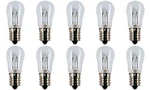 Cec Industries #10S-6 Bulbs, V, W, E12 Base, Shape (box Of 10). Fixed Price $13.47.