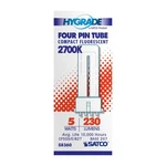 Satco S8364 - 9 Watt Compact Fluorescent Lamp 2700K 2G7 Base (6 Pack). Fixed Price $24.29.