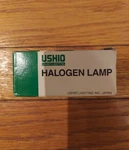 Ushio Halogen Lamp Gca 120V-250 Wc #1000647 Stage Studio Projector Bulb -white. Fixed Price $9.99.