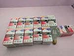 12X Sylvania Halogen Capsylite 100W 120V New Old Stock Heavy Bulbs. Fixed Price $50.00.