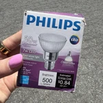 Philips PAR20 Led Flood Bulb 7W 4000K Cool White Dimmable 500 Lumens. Fixed Price $17.49.