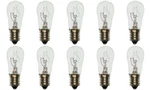 Cec Industries #3S-6/5 Bulbs, V, W, E12 Base, Shape (box Of 10). Fixed Price $25.84.