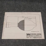 Bulb Blueprint Sheet Venture Lighting Regular Paper BT56Z1 Silvered Socket. Fixed Price $14.99.