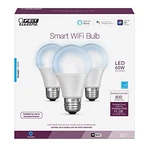 Feit Electric 3004001 60 Watt Equivalence Daylight A19 E26 Led Smart Wi-fi Bulb. Fixed Price $59.00.