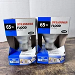 Sylvania 65BR30/FL Flood Light Bulb 65W 130V Indoor 540 Lumens Lot Of 2. Fixed Price $34.99.