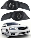 Fog Lights Lamps With Chrome Black Bezel For Altima 2013-2015 Sedan 4. Fixed Price $57.99.