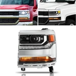 Driver Left Headlight Assembly 84388723 GM2502445 Fits Silverado 2016-2019. Fixed Price $92.58.