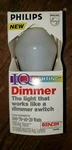 Phillips Nos Dimmer Bulb Iq Lighting. Fixed Price $18.50.