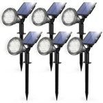 Solar Spot Lights Outdoor, 21 Leds Brightness IP67 Water.... Fixed Price $72.27.