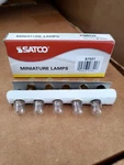 10 Pack Satco 1820 28V 2.8W BA9S T3 1/4 C2F Miniature Bayonet Lamps S7821. Fixed Price $27.99.