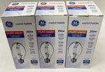 3X Ge Multi-vapor 250 Watt Lamp Bulb 30942 Metal Halide, Ballast M58 Mogul Base. Fixed Price $42.50.