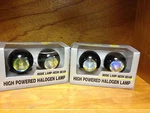 Universal 2 Inch Egg Shape Mini Halogen Lamps KY-837 Yellow. Fixed Price $9.95.