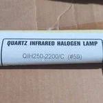 Quartz Infrared Halogen Lamp QIH250-2200C Specialty Industrial Bulb. Fixed Price $25.00.