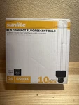 Sunlite PLD13/E/SP35K/10PK 3500K Neutral White Fluorescent 13W Double U-shap. Fixed Price $22.50.