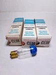 Lot Of 3 Sylvania Cem Blue Top 120W 120V T8 BA15S Vintage Projector Lamp Nos. Fixed Price $39.88.