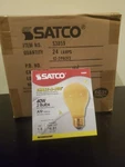 Satco S3859 "2-PACK" 40A19 Bug Light. Fixed Price $11.95.